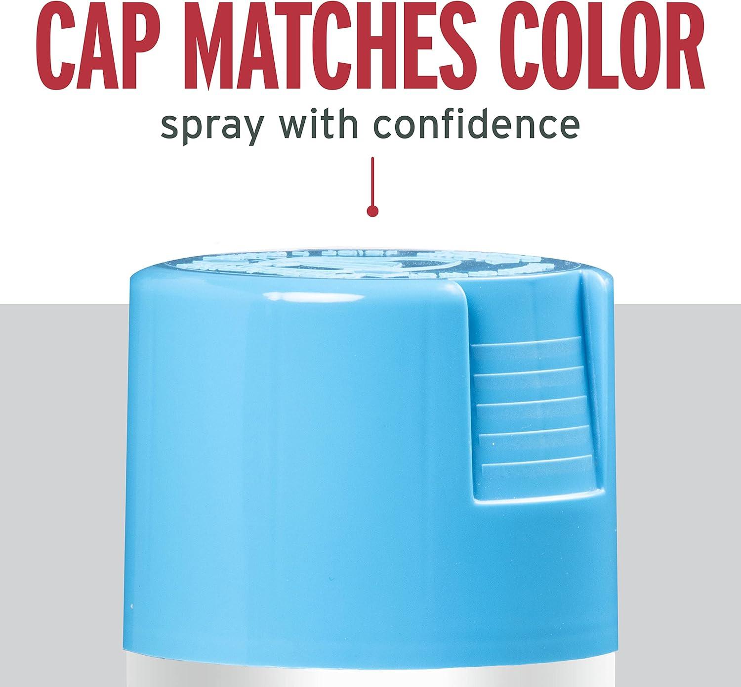 image:imageRustOleum 7798830 Stops Rust Spray Paint 12 oz SemiGloss BlackGloss Maui Blue