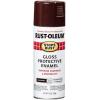 Rust-Oleum 7798830 Stops Rust Spray Paint, 12 oz, Semi-Gloss Black(Gloss Kona Brown)