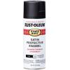 Rust-Oleum 7798830 Stops Rust Spray Paint, 12 oz, Semi-Gloss Black(Satin Black)
