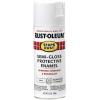 Rust-Oleum 7798830 Stops Rust Spray Paint, 12 oz, Semi-Gloss Black(Semi-Gloss White)
