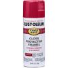 Rust-Oleum 7798830 Stops Rust Spray Paint, 12 oz, Semi-Gloss Black(Gloss Carnival Red)