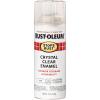 Rust-Oleum 7798830 Stops Rust Spray Paint, 12 oz, Semi-Gloss Black(Gloss Crystal Clear)