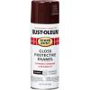 Rust-Oleum 7798830 Stops Rust Spray Paint, 12 oz, Semi-Gloss Black(Gloss Kona Brown)