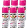 Rust-Oleum 7798830 Stops Rust Spray Paint, 12 oz, Semi-Gloss Black(Gloss Poppy Pink)