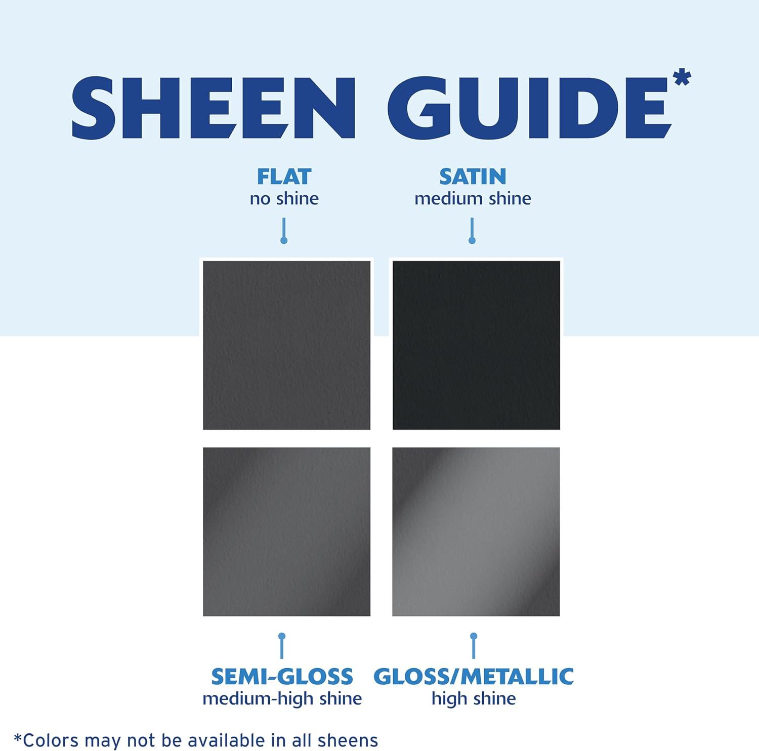 image:imageRustOleum 267334 Painters Touch Latex Paint Quart Satin Hunt Club Green 1 Quarts Pack of 1Flat Gray Primer