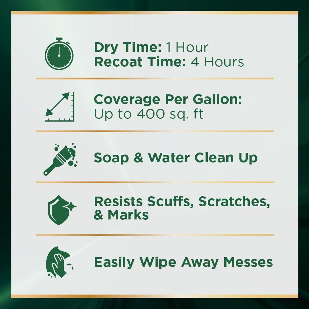 image:imageRustOleum Color Spark Interior Paint and Primer in One Eggshell Almond Macaron 1 GallonWishbone