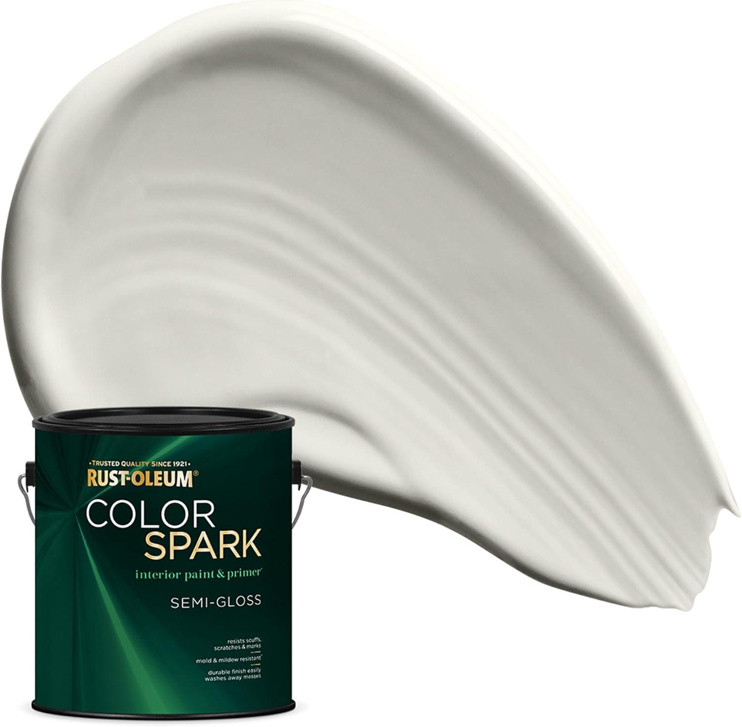 image:imageRustOleum Color Spark Interior Paint and Primer in One Matte Ethereal 1 GallonTundra