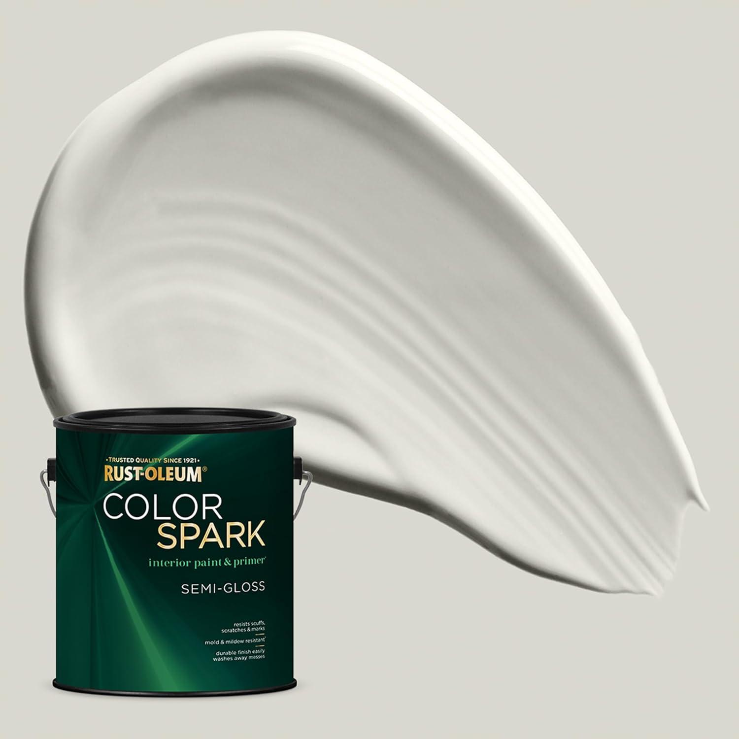 image:imageRustOleum Color Spark Interior Paint and Primer in One Matte Ethereal 1 GallonTundra