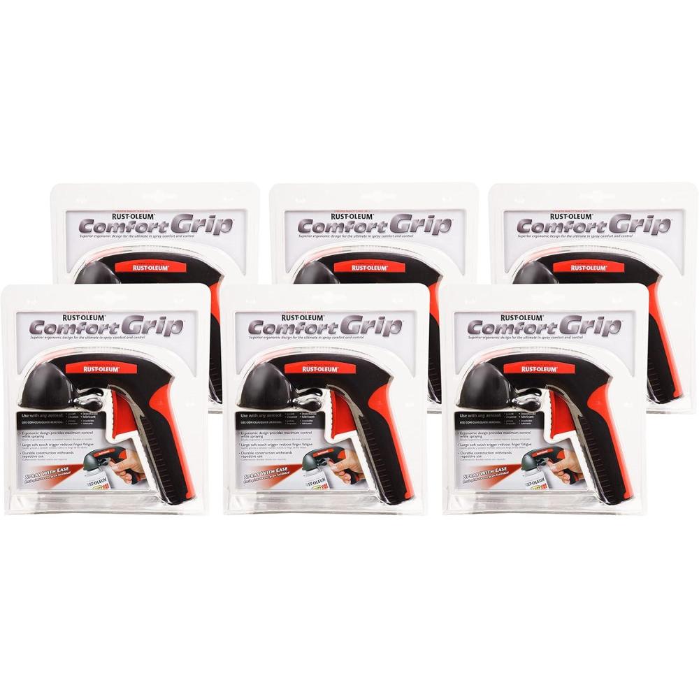 image:imageRustOleum 241526 Comfort Grip Black 2 in x 725 in1 Count Pack of 6
