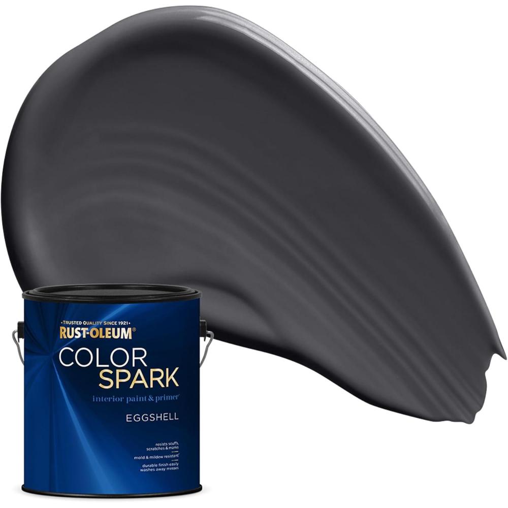 image:imageRustOleum Color Spark Interior Paint and Primer in One Matte Ethereal 1 GallonCarbon Copy