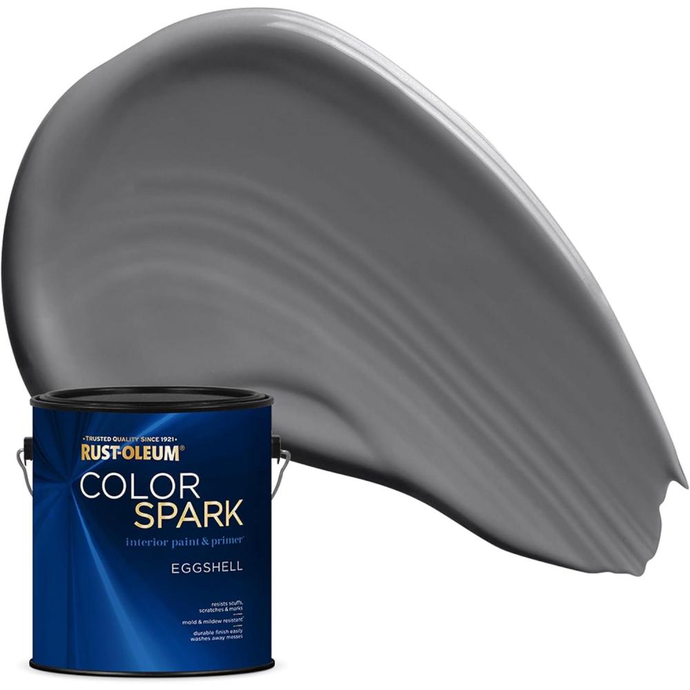 image:imageRustOleum Color Spark Interior Paint and Primer in One Matte Ethereal 1 GallonMineral