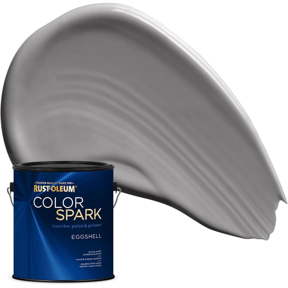 image:imageRustOleum Color Spark Interior Paint and Primer in One Matte Ethereal 1 GallonSemi Precious