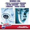 Roto-Rooter Gel Clog Remover Drain Cleaner, Thick Gel Helps Clear Slow Drains and Break Down Hair, Grease and Soap Buildup, Suitable for Pipes, Toilets, Showers and Sinks, 80 oz(80 Ounces)