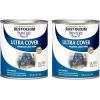 Rust-Oleum 267334 Painter’s Touch Latex Paint, Quart, Satin Hunt Club Green, 1 Quarts (Pack of 1)(Gloss Deep Blue)