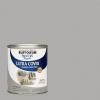 Rust-Oleum 267334 Painter’s Touch Latex Paint, Quart, Satin Hunt Club Green, 1 Quarts (Pack of 1)(Satin Stone Gray)