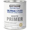 Rust-Oleum 267334 Painter’s Touch Latex Paint, Quart, Satin Hunt Club Green, 1 Quarts (Pack of 1)(Flat White Primer)