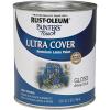 Rust-Oleum 267334 Painter’s Touch Latex Paint, Quart, Satin Hunt Club Green, 1 Quarts (Pack of 1)(Gloss Deep Blue)