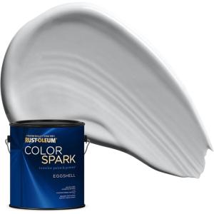 Rust-Oleum Color Spark Interior Paint and Primer in One, Matte, Ethereal, 1 Gallon(Ashwood)