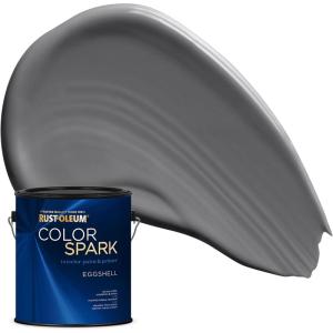 Rust-Oleum Color Spark Interior Paint and Primer in One, Matte, Ethereal, 1 Gallon(Mineral)