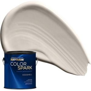 Rust-Oleum Color Spark Interior Paint and Primer in One, Matte, Ethereal, 1 Gallon(Warm Chenille)