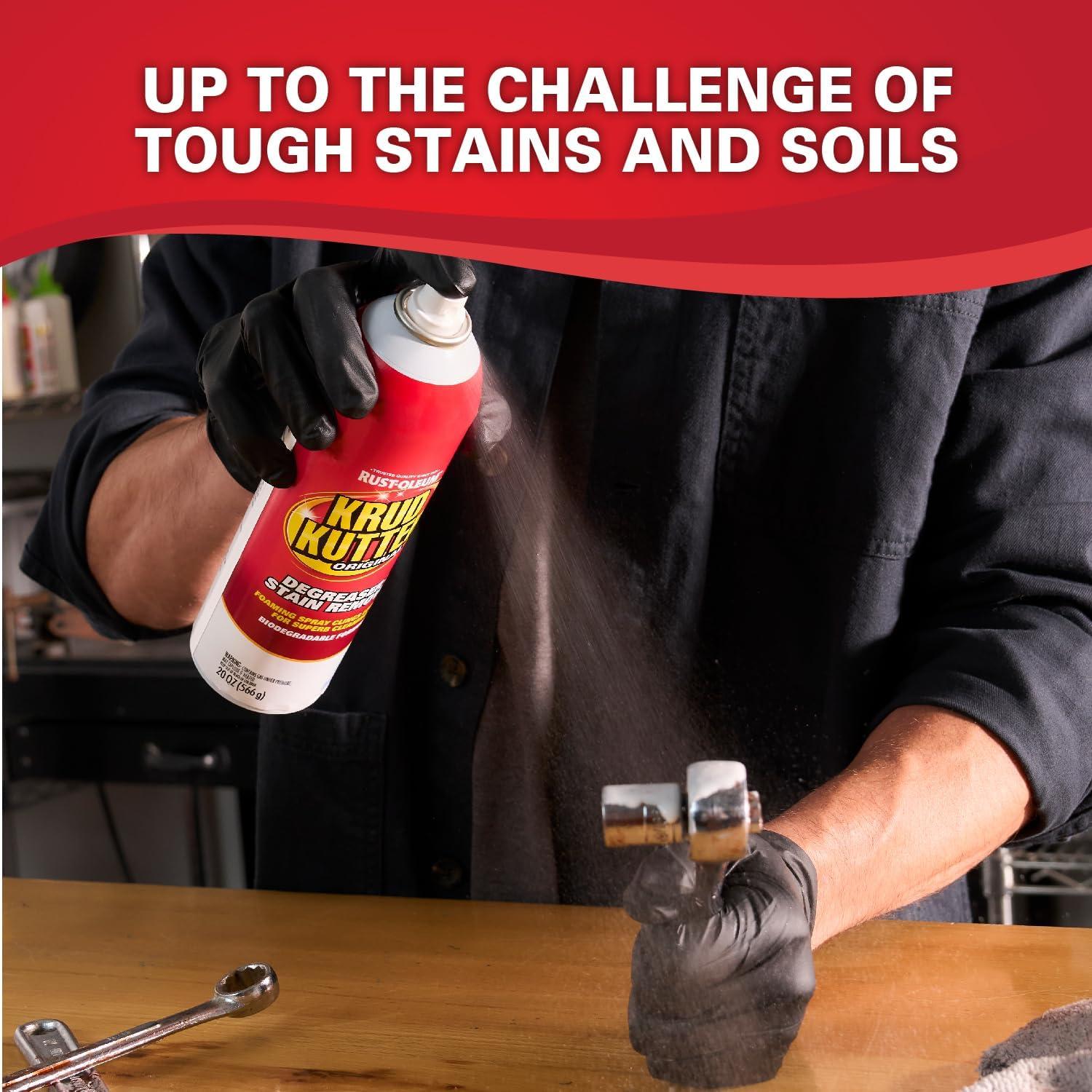 image:imageKrud Kutter KK3266PK Original Concentrated CleanerDegreaser Stain Remover Spray 32 oz 6 Pack20 Ounce Pack of 1