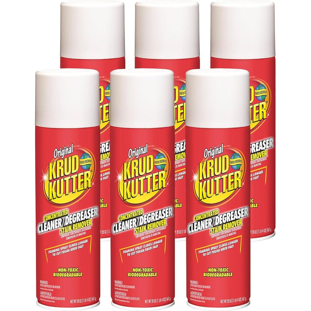 image:imageKrud Kutter KK3266PK Original Concentrated CleanerDegreaser Stain Remover Spray 32 oz 6 Pack20 Ounce Pack of 6