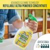Mean Green Refillable Ultra Powered CONCENTRATE Multi Purpose Cleaner, Citrus & Green Tea, 14.3 fl oz(14.3 Fl Oz (Pack of 2))