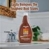 Rust-Oleum Whink Rust Stain Remover | Heavy-Duty Iron Stain Remover Foaming Spray with Excellent Cling for Toilets, Showers, Sinks, Outdoor Siding | 24 oz(16 Fl Oz (Pack of 1))