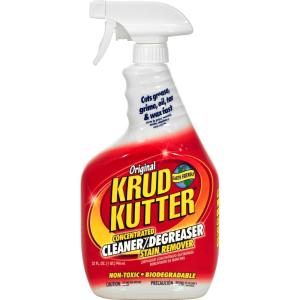 Krud Kutter KK326-6PK Original Concentrated Cleaner/Degreaser Stain Remover Spray, 32 oz, 6 Pack(32 Fl Oz (Pack of 2))