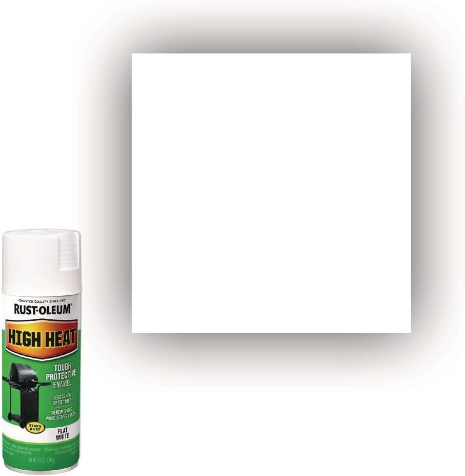 image:imageRustOleum 7778830 High Heat Enamel Spray Paint BarBQue Black 12OunceWhite