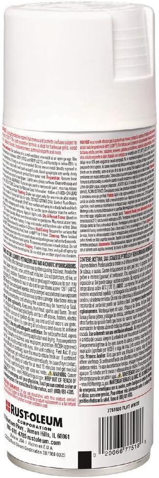 image:imageRustOleum 7778830 High Heat Enamel Spray Paint BarBQue Black 12OunceWhite