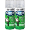 Rust-Oleum 214944 Specialty Reflective Finish Spray, 10 oz(10 Fl Oz (Pack of 2))