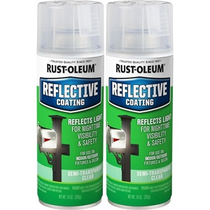 Rust-Oleum 214944 Specialty Reflective Finish Spray, 10 oz(10 Fl Oz (Pack of 2))